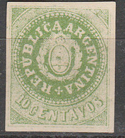 PIA - ARGENTINA : 1862-64 : Repubblica - Stemma   - (Yv 6) - Unused Stamps