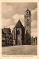 CPA AK Donauworth- Stadtpfarrkirche U. Reichsstrasse GERMANY (943586) - Donauwoerth