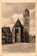 CPA AK Donauworth- Stadtpfarrkirche U. Reichsstrasse GERMANY (943601) - Donauwoerth
