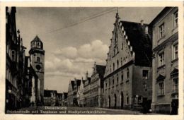 CPA AK Donauworth- Reichstrasse M. Tanzhaus GERMANY (943664) - Donauwörth