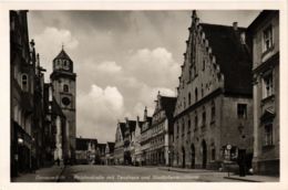 CPA AK Donauworth- Reichstrasse M. Tanzhaus GERMANY (943683) - Donauwoerth