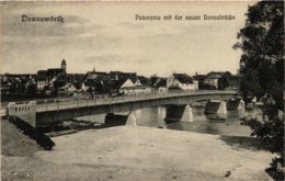 CPA AK Donauworth- Panorama M.d. Neuen Donaubrucke GERMANY (943695) - Donauwörth