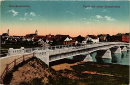 CPA AK Donauworth- Partie Mit Neuer Donaubrucke GERMANY (943707) - Donauwörth