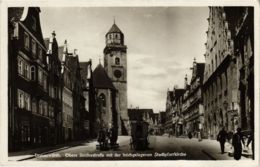 CPA AK Donauworth- Reichsstrasse M. Stadtpfarrkirche GERMANY (943736) - Donauwoerth