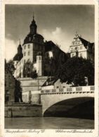 CPA AK Neuburg- Schloss Mit Donaubrucke GERMANY (943773) - Neuburg