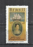 BRAZIL 2017 - 200 YEARS OF INDEPENDENCE - MARIA LEOPOLDINA - POSTALLY USED OBLITERE GESTEMPELT USADO - Used Stamps