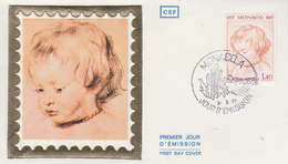 Enveloppe  FDC  1er  Jour   MONACO   Oeuvre  De   RUBENS    1977 - Rubens