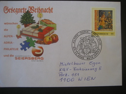 Österreich- Advent Graz 03.12.2009, Pers. BM Auf Schmuckkuvert - Covers & Documents