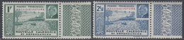 Wallis Futuna 1941 - Marshal Philippe Pétain: Roadstead Of Nouméa - Mi 100-101 ** MNH - Neufs