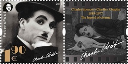 Finland. Peterspost. Charlie Chaplin, The Legend Of Cinema, Stamp With Label (FV Price!) - Ungebraucht