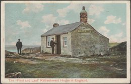 The First And Last Refreshment House, Land's End, Cornwall, 1906 - Peacock Postcard - Land's End