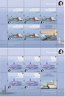 Finland. Peterspost. Modern Ships Of The Baltic Sea, 2019, Set Of 2 Sheetlets (FV Price!) - Ungebraucht