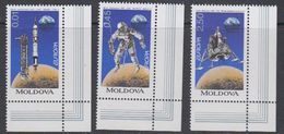 Europa Cept 1994  Moldova 3v (corners) ** Mnh (45769B) - 1994