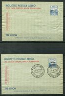 5561 - TRIESTE - Ganzsache LF 1 Mit Ersttagsstempel + Ungebraucht (diese Ohne Berechnung, Min.Klebespuren) - Autres & Non Classés