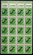 Germany,1923,Mi#79,Y&T#S52,MNH * * ,20 Pieces,as Scan - Oficial