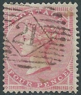 1855-57 GREAT BRITAIN USED SG 66a 4d W17 - RC1 - Used Stamps