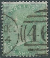 1855-57 GREAT BRITAIN USED SG 72 1s W20 - RC1 - Usati