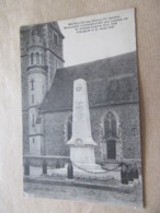 72 MAROLLES LES BRAULTS  Monument Commémoratif Guerre 1914 1918 NOMS Morts  Inaugure 21 Aout 1921 Dolbeau    SARTHE - Marolles-les-Braults