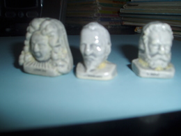 PERSONNAGE LOUIS XIV/ROUSSEAU/V HUGO - Personnages