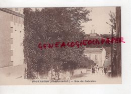 17 - MONTENDRE - RUE DU CALVAIRE -EDITEUR RICHOU  CLICHE TROUVE-  CHARENTE - Montendre