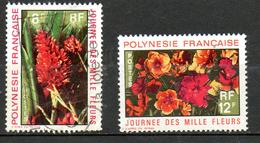 POLYNESIE Fr   1971   (o)   Y&T N° 83 + 84 + 87 - Gebruikt