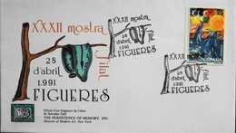 Delcampe - Espagne - 1991 - FDC. 1er Jour - Figuéres - Daté Le 28.4.1991 - En TBE - FDC