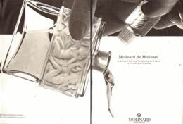PUB PARFUM " MOLINARD " De " MOLINARD " 1979  ( 1 ) - Non Classés