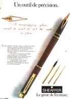 Delcampe - PUB STYLO PLUME  " SHEAFFER  "    1979  ( 1  ) - Stylos