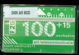 NEDERLAND 1988 3e SERIE * D009 A01 802D * ONGEBRUIKT * UNUSED * INUTILISÉ * CAT VALUE 2450,00 - Publiques