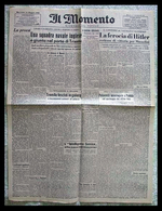 IL MOMENTO Giornale Del Popolo (Roma) – 16 Maggio 1945 (Inglesi Nel Porto Di Trieste - Cronache Di Roma) - Italienisch