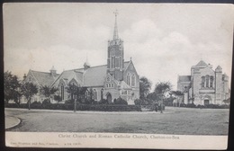 United Kingdom....England....CLACTON-on-SEA ....Christ Church And Roman Catholic Church - Clacton On Sea