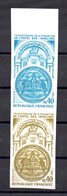 France 1801 Hotel Des Invalides Pair Trial Color Proofs MNH. 1974 Monnaie Coin - Other & Unclassified