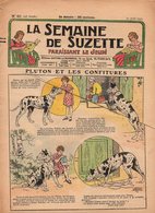 La Semaine De Suzette N°40 Pluton Et Les Confitures - Les Aventures De Mistenflute - Les Tartes Aux Mirabelles De 1933 - La Semaine De Suzette