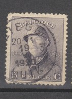 COB 169 Oblitération Centrale LIEGE 3 - 1919-1920 Roi Casqué