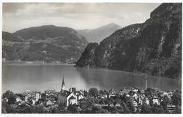 HERGISWIL AM SEE → Dorfansicht Gegen Den Lopper Gesehen, Ca.1935 - Hergiswil