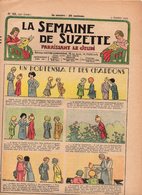 La Semaine De Suzette N°45 Un Hortensia Et Des Chardons - Sylvette Et Son Parrain - L'histoire Du Bilboquet De 1933 - La Semaine De Suzette