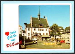 D1059 - TOP Pößneck - Verlag Bild Und Heimat Reichenbach - Qualitätskarte - Pössneck