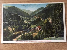 CPA, Hollental Im Bad Schwarzwald, Panorama Bei Höllsteig, écrite En 1926, éd E.Hartmann, ALLEMAGNE - Höllental