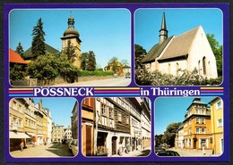 D2128 - TOP Pößneck - Verlag Bild Und Heimat Reichenbach - Qualitätskarte - Poessneck