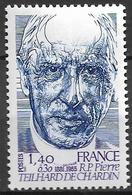 1981  Frankreich Mi. 2264**MNH  100. Geburtstag Von Pierre Teilhard De Chardin. - Neufs