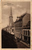 CPA AK Saarlouis Postamt Und Kathol.Kirche GERMANY (939491) - Kreis Saarlouis