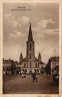 CPA AK Saarlouis Marktplatz Mit Kathol.Kirche GERMANY (939494) - Kreis Saarlouis