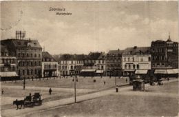 CPA AK Saarlouis Marktplatz GERMANY (939575) - Kreis Saarlouis