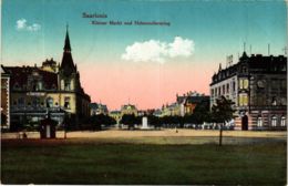 CPA AK Saarlouis Kleiner Markt Und Hohenzollernring GERMANY (939625) - Kreis Saarlouis