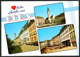 D2143 - TOP Gera - Verlag Bild Und Heimat Reichenbach - Qualitätskarte - Gera