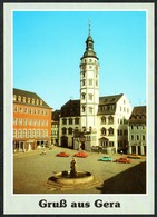 D2185 - TOP Gera Rathaus - Verlag Bild Und Heimat Reichenbach - Qualitätskarte - Gera