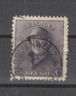 COB 169 Oblitération Centrale MORLANWELZ - 1919-1920 Roi Casqué