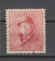 COB 168 Oblitération Centrale VILVOORDE - 1919-1920 Trench Helmet
