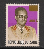 Zaire - 1990 - N°Yv. 1288 - Timbre Surchargé - Neuf Luxe ** / MNH / Postfrisch - Neufs