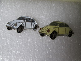 PIN'S   Lot  2  VOLSKWAGEN  COCCINELLE - Volkswagen